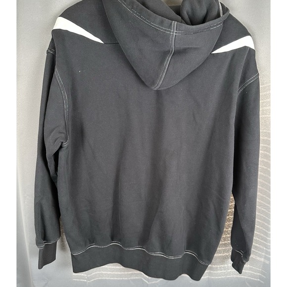 Nike Sportswear Fleece Women's Oversized Pullover Swoosh Hoodie (Black) M - Picture 7 of 8